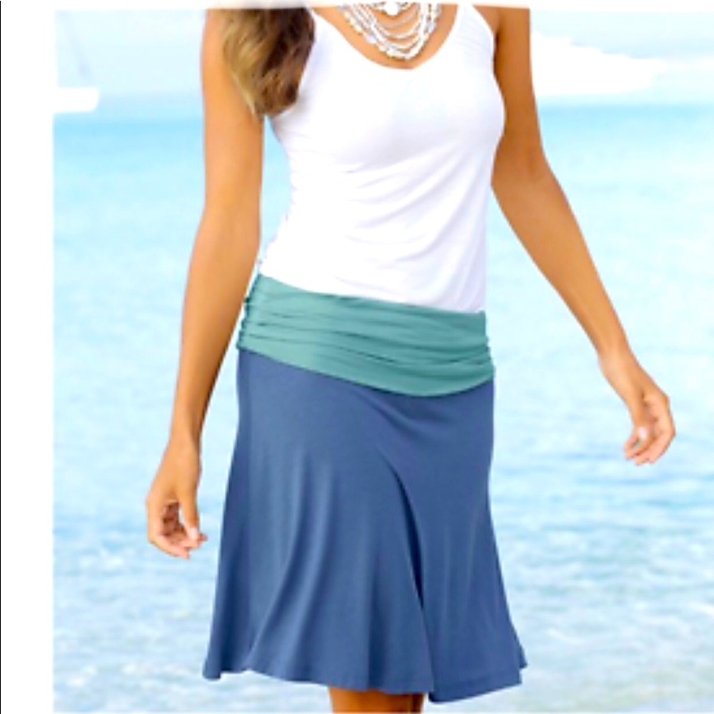 Venus Beachtime tricolor dropwaist dress, size medium, excellent condition